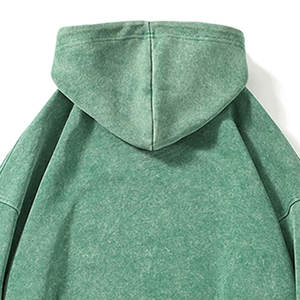 เสื้อสวมหัวผ้าฟลีซสำหรับผู้ชายเสื้อฮู้ดซักหินน้ำหนักเบาทำจากผ้าฝ้าย100% สำหรับฤดูหนาวดีไซน์แบบกำหนดเอง - Product Image 3