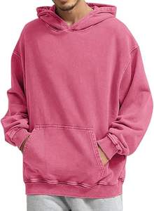 Sweat à capuche pour homme sur mesure de haute qualité, sweat à capuche surdimensionné délavé à l'acide, design tendance, qualité supérieure, fabriqué au Pakistan, 2024 - Product Image 4