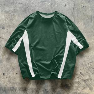 Camiseta de Verano Personalizada con Estampado Oversize para Hombre y Mujer, Estilo Urbano, Algodón, Corte Holgado, Diseño Gráfico, Hip Hop - Product Image 1