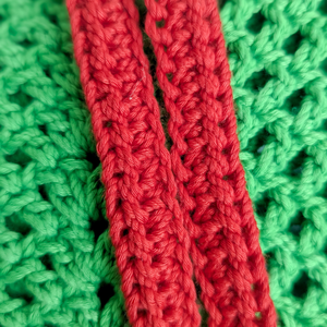 Bolsa de ganchillo hecha a mano respetuosa con el medio ambiente de macramé JNC para compras sostenibles, viajes y actividades diarias a la moda - Product Image 5