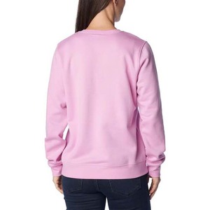 Sweat-shirts pour femmes surdimensionnés en polaire doublé respirant avec logo personnalisé, taille plus, col rond, sweats à capuche unis, imprimé lettres, hiver - Product Image 2