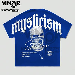 Camisetas para hombre, ropa de calle, moda informal, camiseta holgada y suave de manga corta con cuello redondo, estilo americano retro, nueva camiseta informal de verano - Product Image 1