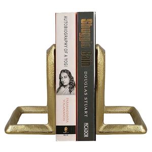 Sujetalibros Metálicos Contemporáneos Diseñados para Mejorar la Decoración Interior Moderna y las Soluciones de Almacenamiento de Libros Ordenado - Product Image 5