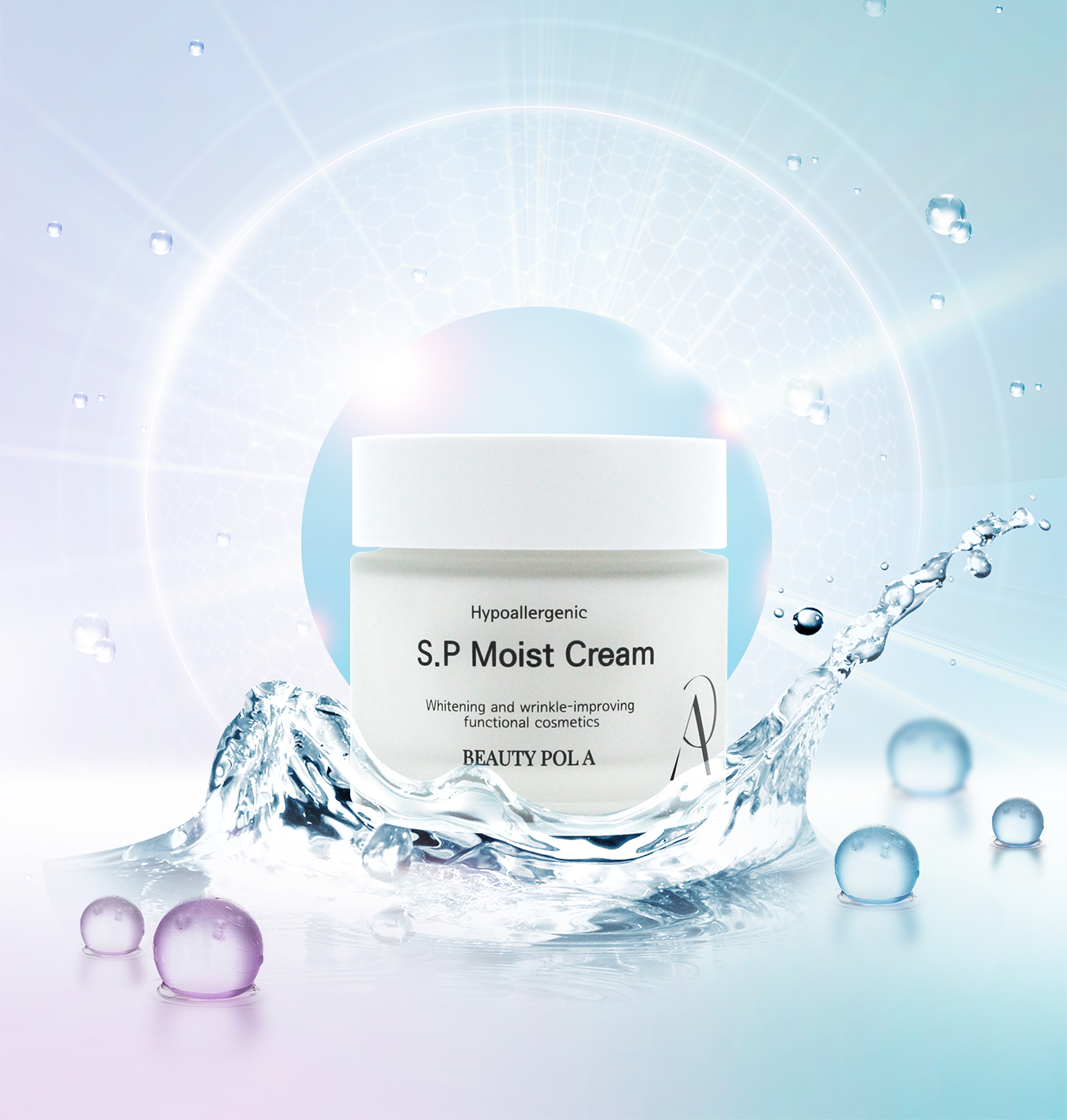 [Beauty Pol A] Wrinkle Cream Hypoallergenic S.P Moist Cream Brightening And Moisturizing Care Korean Cosmetics