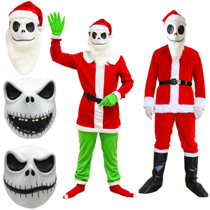 Divertente festa <span class=keywords><strong>di</strong></span> <span class=keywords><strong>Halloween</strong></span> elfo Horror notte maschera in lattice per natale e pasqua regalo <span class=keywords><strong>di</strong></span> festa per tutti i festival - Product Image 4