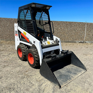 Cilindro hidráulico Marca Huade Motor Marca CAMC Mini Skid Steer Loader Cargadora de ruedas para la venta - Product Image 4