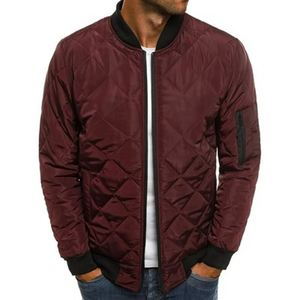 Chaqueta acolchada cálida personalizada transpirable para exteriores, chaqueta de invierno, chaqueta impermeable para hombres en varios colores - Product Image 4