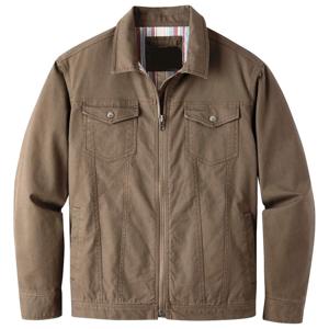 Veste matelassée coupe-vent unisexe à capuche et bouton unique de haute qualité, en toile de coton/polyester délavée style vintage, idéale pour l'hiver - Product Image 1