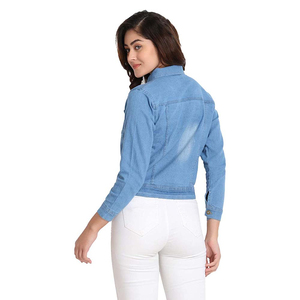 Chaquetas vaqueras de mujer al por mayor, ropa informal de manga larga, Chaquetas vaqueras hechas a medida, fabricadas en Pakistán, servicio OEM y ODM - Product Image 2
