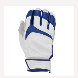 Men Baseball Batting Gloves Leather Designed Training <b>Matches</b> Padding Adjustable Strap Secure Grip Moisture Resistant UV - Product Image 3
