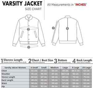 Chaqueta universitaria de alta calidad de fabricante personalizado, chaqueta universitaria de lana en blanco con el logotipo bordado por el cliente de su marca, chaqueta universitaria de béisbol para mujer - Product Image 4