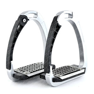 Venta al por mayor de equipo ecuestre ligero estribos de seguridad apertura lateral de liberación rápida para eventos jinete de seguridad occidental - Product Image 1