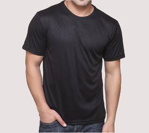 140g ขายส่งเสื้อระเหิดผ้าฝ้ายโพลีเอสเตอร์ 100% รู้สึกว่างเปล่ารอบคอเสื้อยืดเสื้อยืดระเหิดธรรมดาพิมพ์แบบกําหนดเอง - Product Image 2