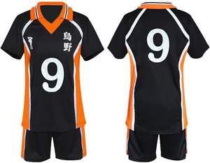 Camiseta de voleibol de color sólido hecha en fábrica, ropa deportiva de último diseño, pantalones cortos de camisa de disfraz razonable para jugadores de voleibol - Product Image 2