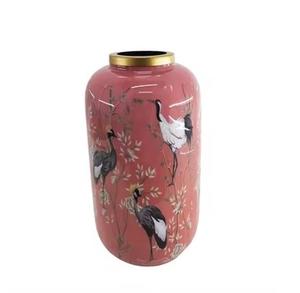 Jarrones hechos a mano de Metal de alta calidad, centro de mesa de boda, decoración de flores, tema de pájaro, vajilla, flores, plantas, jarrones - Product Image 1