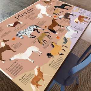 Alfombrilla de Escritorio con Diseño de Caballo de Dibujos Animados, 60 x 40 cm - Product Image 4