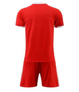 เสื้อฟุตบอลสั่งทำขายส่ง น้ำหนักเบา เป็นมิตรกับสิ่งแวดล้อม สวมใส่สบาย ระบายอากาศได้ดี สำหรับผู้ใหญ่ ดีไซน์แบบซับลิเมชั่นสำหรับทีม - Product Image 2