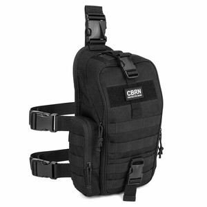Bolsa de Almacenamiento para Mascarilla Protectora CBRN, 1000D Cordura, Portador Médico Táctico, Correa Ajustable, Cierre de Cremallera, Uso en Viajes - Product Image 2