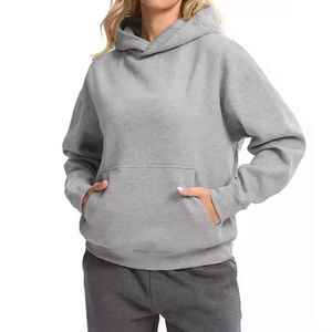 Custom Made Women's 100% Cotton Hoodie Breathable Soft Comfortable Winter/Autumn Wear with Logo Printing Hooded Collar XS Size - Product Image 6