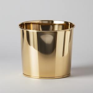 Poubelle en acier galvanisé au design minimaliste sans couvercle, conçue pour les maisons modernes, offrant une utilisation pratique et un attrait visuel attrayant - Product Image 5