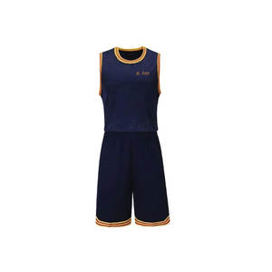 Uniforme de baloncesto profesional para hombre 100% poliéster transpirable verano ligero manga corta alta calidad personalizable - Product Image 1