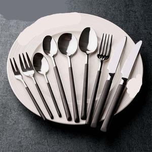 Juego de cubiertos de acero inoxidable de nuevo diseño con mango hecho a mano único, cubiertos de lujo de aspecto real para restaurante, boda, hogar - Product Image 5