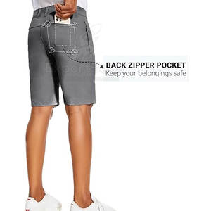 Pantalones Cortos de Golf de Lona Ligeros para Hombre, Ropa Deportiva Informal, Diseño Transpirable para Entrenamiento y Actividades al Aire Libre - Product Image 3