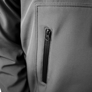 Chaqueta de Motociclismo Profesional de Tela Softshell, Impermeable, para Operaciones de Reparto - Product Image 3