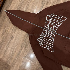 Meilleure qualité 100% coton femmes sweats à capuche sudadera décontracté bouffée impression sweats à capuche Streetwear pull à manches longues femmes sweats à capuche - Product Image 4