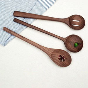 Venta caliente herramienta de cocina espátula de madera para sartenes utensilios de cocina espátulas de buena calidad para cocinar y hornear - Product Image 5