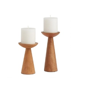 Bougeoir en bois au design personnalisé avec bougeoir en bois de grande taille avec pièce de la meilleure qualité et design unique - Product Image 6