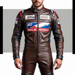Perforated Cowhide Race Suit, Excellent Airflow, Summer Riding, Ventilated Panels, <b>Sportbike</b> Rider, Custom Color, Export Model - Product Image 5