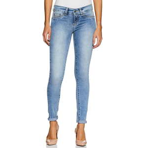 2023 personnalisé femmes taille basse jean moulant pantalon été décontracté qualité supérieure lavé jean pantalon pour femmes prix pas cher - Product Image 4