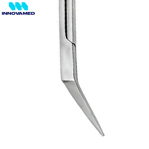 Ciseaux de podologie pour ongles d'orteil à manche extra long Ciseaux de podologie en acier inoxydable à lames incurvées dentelées de précision Ciseaux de podologie - Product Image 5