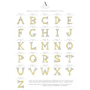 Collar con Colgante de Diamante en Forma de 'T' del Alfabeto, Estilo Religioso, Chapado en Oro de 18K, Aleación de Cobre y Latón con Perla para Niños - Product Image 3