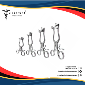 Usine directe en gros de qualité supérieure Weitlaner rétracteurs broche Instrument chirurgical vétérinaire en acier inoxydable nouvelle base - Product Image 2