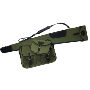Bolsa de Caza Personalizable de Alta Calidad, Funda para Arma de Cuero Vacuno y Lona de Algodón para Uso Táctico, para Cazadores, Lona y Cuero para Tiro - Product Image 1