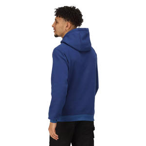 Sudadera con capucha básica de color azul para hombre con bolsillo de canguro, sudaderas con capucha de alta calidad para hombre - Product Image 2