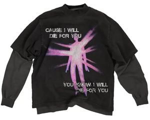 เสื้อยืดแขนยาวผ้าฝ้าย100% รุ่นเฮฟวีเวตพิมพ์ลายกราฟิก - Product Image 2