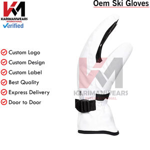 ถุงมือหนังพรีเมียมสำหรับเล่นเฮลิสกี ทนทาน ดีไซน์ 5 นิ้ว เหมาะสำหรับเล่นสกี สโนว์บอร์ด ปีนเขาในที่สูง และการผจญภัย - Product Image 5