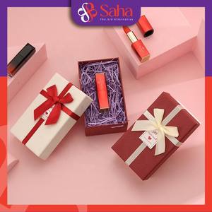 กล่องกระดาษย่อยสลายได้ตามธรรมชาติปรับแต่งได้สำหรับเครื่องสำอางอัญมณีของขวัญคริสต์มาสสีสันสดใสบรรจุภัณฑ์แข็งลายนูน - Product Image 4