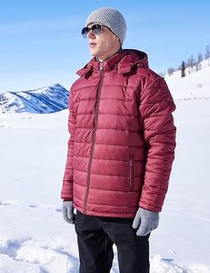 Chaqueta acolchada de moda de tendencia 2025 para hombre con logotipo personalizado proveedor OEM impermeable ligero aislado ropa de abrigo de invierno al por mayor - Product Image 2