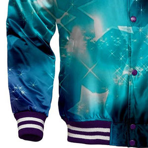 Chaqueta de equipo de béisbol de lona para niños de calle alta hecha a medida precio al por mayor chaqueta Versity sublimación Letterman Stitch número - Product Image 6