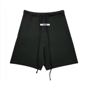 Shorts en toile décontractés pour hommes, taille mi-haute, motif uni, pour l'été, la gym et le fitness, séchage rapide, service OEM, conception personnalisée - Product Image 6