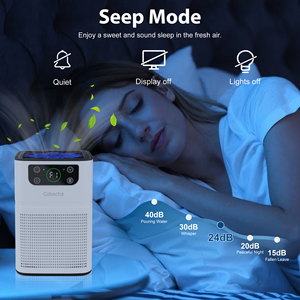 Purificador de Aire HEPA de Escritorio ZQA-3000A con Aromaterapia, Admisión de Aire a 360°, Instalación Portátil, USB, Enchufe Estadounidense, Función WiFi, Certificado ROHS - Product Image 3