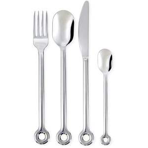 Ensemble d'argenterie élégante Finition de qualité supérieure Articles de cuisine pour la maison Couverts en acier de qualité alimentaire Ensemble de couverts pour le dîner à l'hôtel - Product Image 6