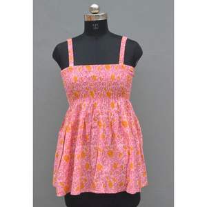 Minivestido a rayas sin espalda ajustado para mujer, ropa de fiesta sin mangas de moda Retro Para ocasiones en la playa, tejido Floral - Product Image 6