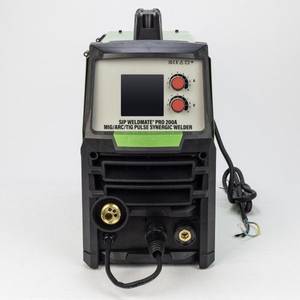 Machine à souder professionnelle nouvelle génération WELD-MATE PRO 200A MIG/ARC/TIG Pulse Synergic, inverseur de soudage - Product Image 2