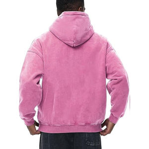 เสื้อมีฮู้ดฟอกสีกรดของผู้ชาย2025เสื้อมีฮู้ดเสื้อผ้าแนวสตรีทเสื้อผ้าออกกำลังกายแบบพรีเมียมเสื้อผ้าแฟชั่นในเมือง - Product Image 4