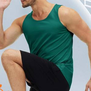 Haute qualité nouveau Style Logo personnalisé impression sport hommes débardeurs sans manches gilet Gym débardeurs pour hommes vêtements grande taille - Product Image 2